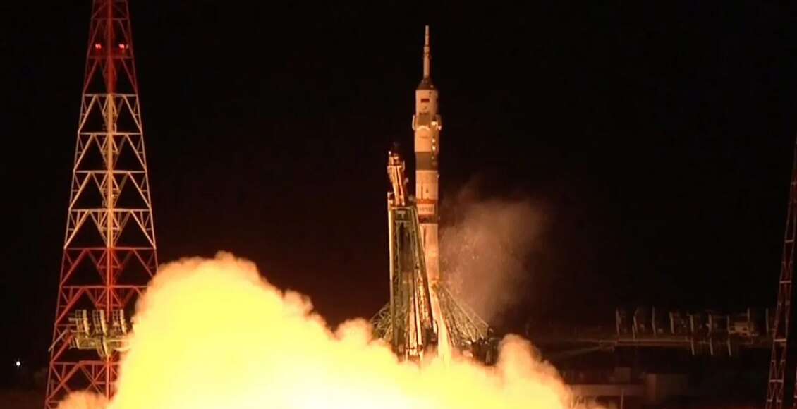 Ρωσία:-Διαστημόπλοιο-μεταφέρει-δύο-Ρώσους-και-έναν-Αμερικανό-στον-Διεθνή-Διαστημικό-Σταθμό