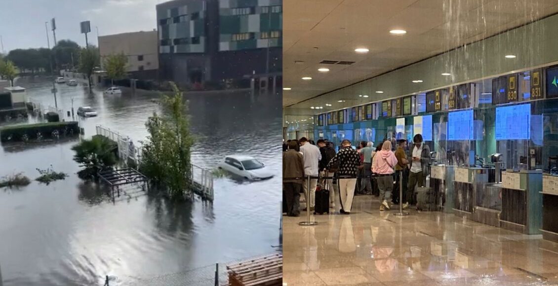 Πλημμύρες-στην-Ισπανία:-Συναγερμός-και-στη-Βαρκελώνη-–-Εκλεισε-το-αεροδρόμιο,-ακινητοποιήθηκαν-τα-τρένα