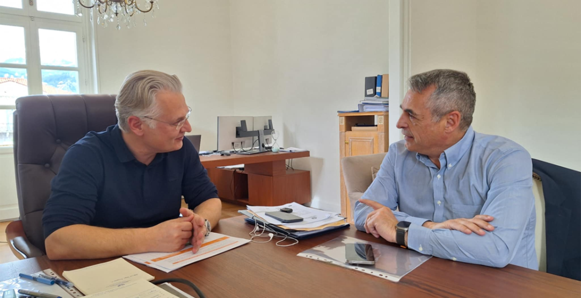 Συνάντηση-εργασίας-του-Περιφερειάρχη-Δημήτρη-Πτωχού-με-τον-Δήμαρχο-Τρίπολης-Κώστα-Τζιούμη-για-έργα-ΒΒΑ-και-υποδομές