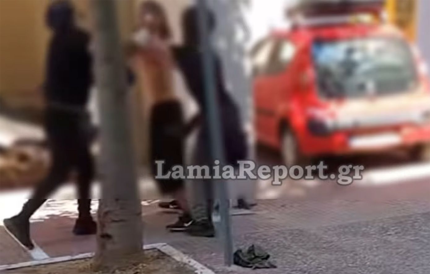 Συμπλοκή-Ρομά-στο-κέντρο-της-Λαμίας:-Ενεπλάκησαν-άτομα-γνωστά-στις-Αρχές