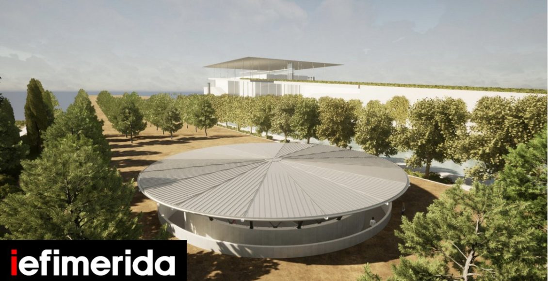 Δεσμώτες-Φαλήρου:-Ετσι-θα-γίνει-το-μουσειακό-κέλυφος-των-αλυσοδεμένων-σκελετών,-βυθισμένο-στη-γη,-πλάι-στο-ΚΠΙΣΝ-[εικόνες]