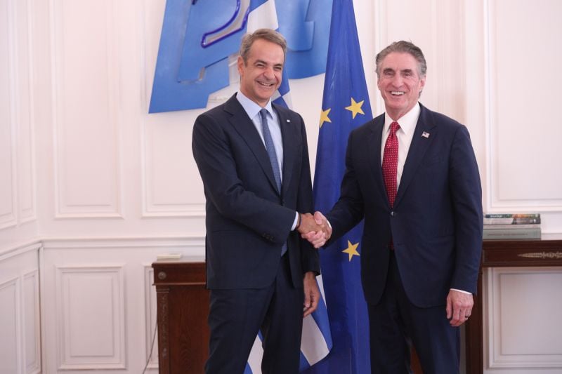 Μητσοτάκης-σε-Αμερικανό-υπουργό-Εσωτερικών:-Η-Ελλάδα-μετατρέπεται-σε-ενεργειακό-κόμβο-της-Ανατολικής-Μεσογείου