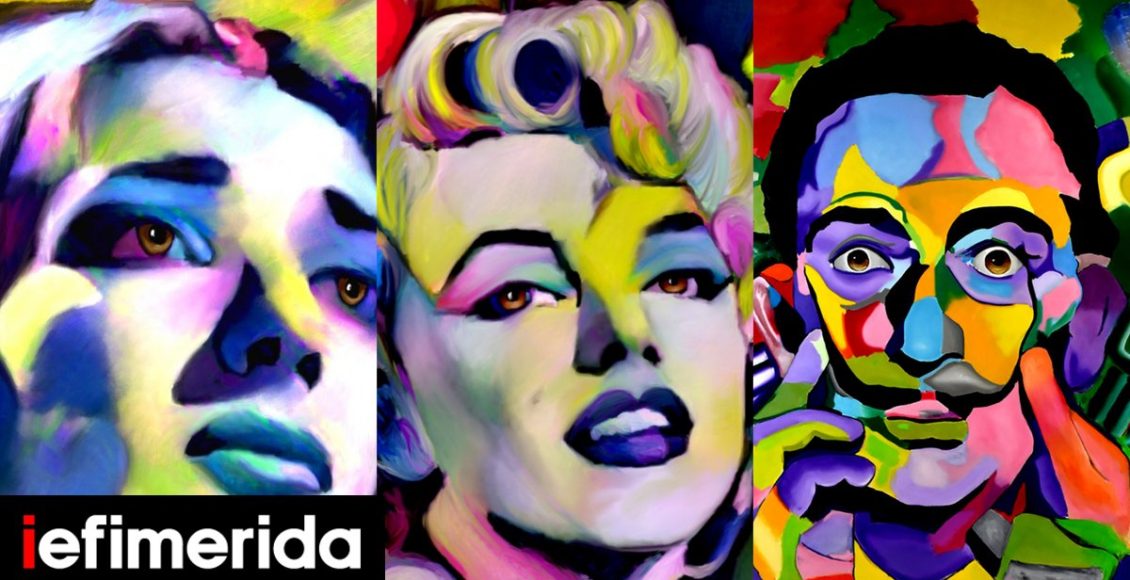 Πορτραίτα-διασημοτήτων,-pop-art,-με-ζωηρά-χρώματα-και-χειροποίητες-τεχνικές-Νέα-έκθεση-του-Μάνου-Ιωαννίδη-[εικόνες]