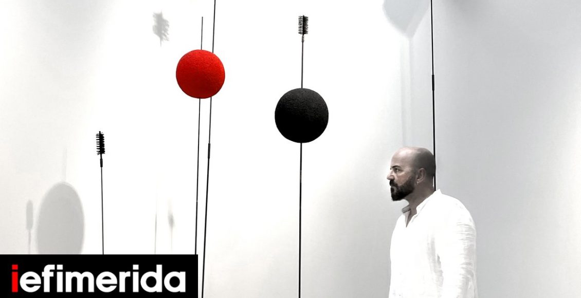 o-mιχάλης-Δέλτα-μάς-εξηγεί-πώς-εμπνεύστηκε-ένα-μουσικό-έργο-από-τις-δημιουργίες-του-takis-Στο-Μουσείο-Γουλανδρή