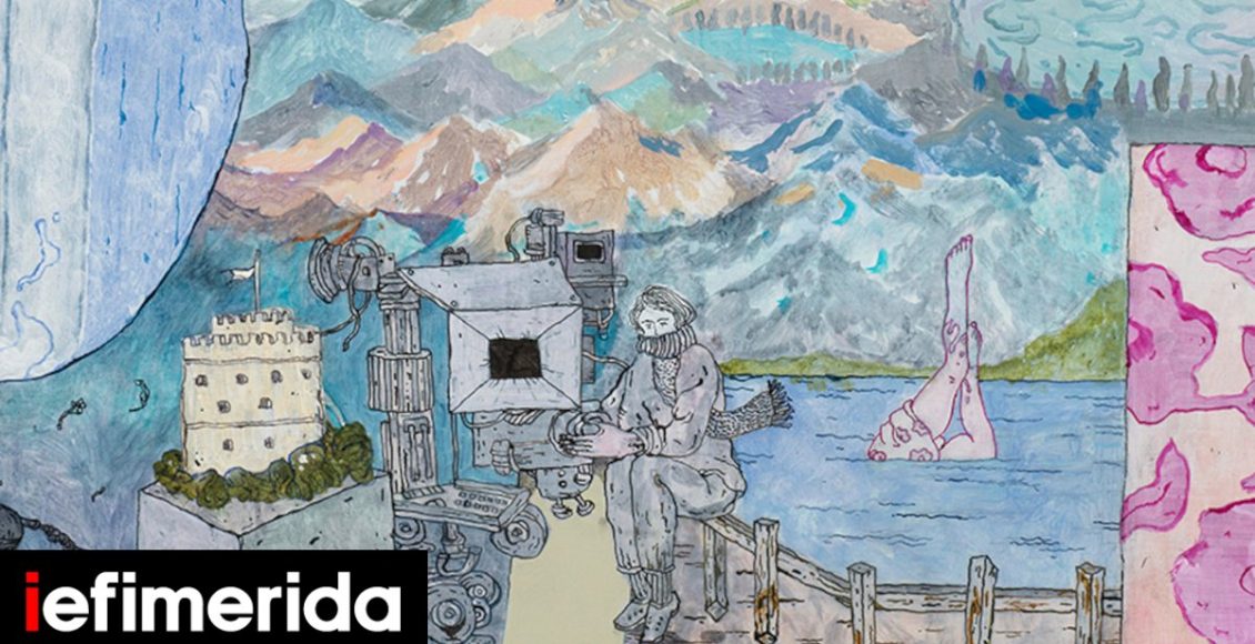 Οι-αφίσες-και-τα-σποτ-του-66ου-Φεστιβάλ-Κινηματογράφου-Θεσσαλονίκης,-ζωγραφικά-έργα-του-Στ.-Ρόκου-[εικόνες]