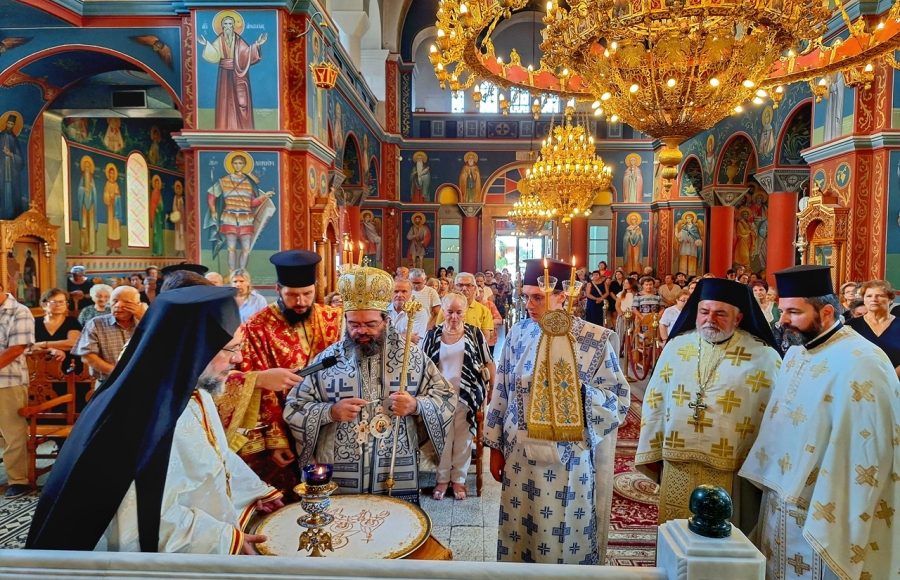 Η-εορτή-της-Αγίας-Σοφίας-και-των-τριών-θυγατέρων-αυτής-στην-Ιερά-Μητρόπολη-Μαρωνείας