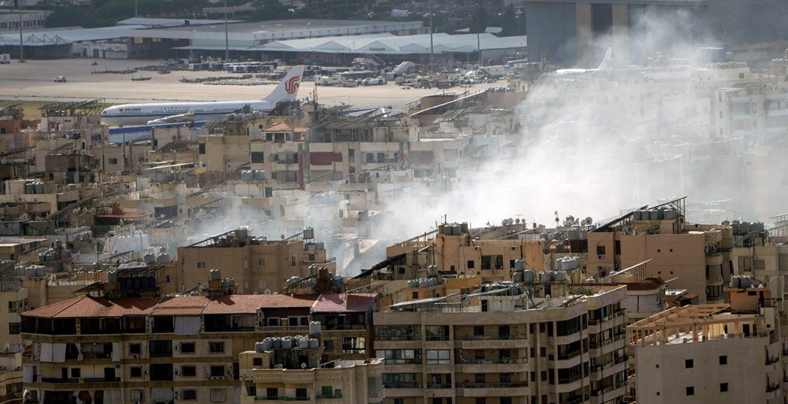 Ισραηλινά-αεροπορικά-πλήγματα-στο-νότιο-Λίβανο