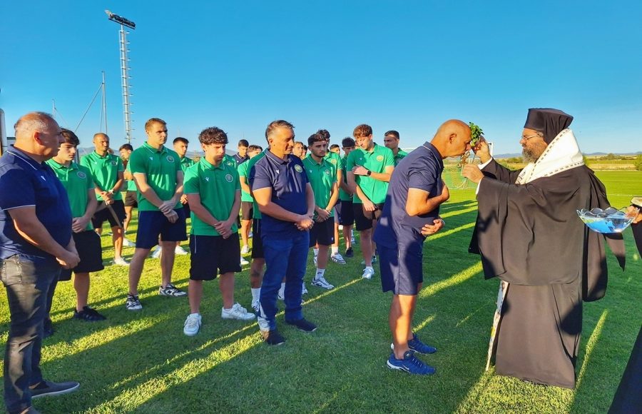 Αγιασμός-στις-αθλητικές-εγκαταστάσεις-του-Πανθρακικού