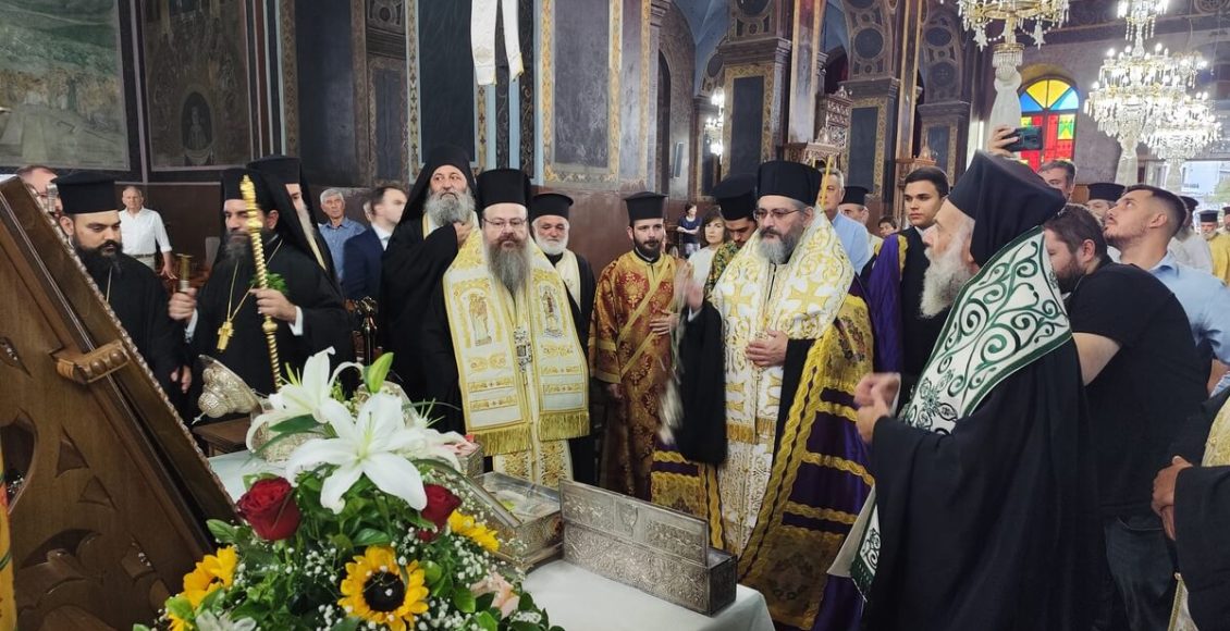 Πολυαρχιερατικός-Εσπερινός-για-τους-οκτώ-πολιούχους-Αγίους-της-Καρδίτσας