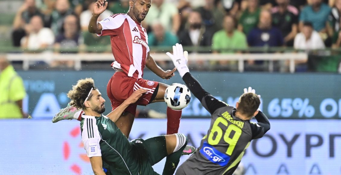 Παναθηναϊκός-–-Ολυμπιακός-1-1:-Τον-κράτησε-στο-8-με-γκολ-του-Ελ-Κααμπί-στο-92ο-λεπτό