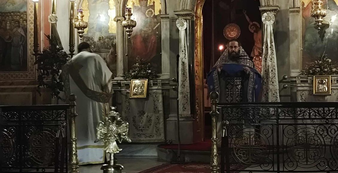 Άφατη-κατάνυξη-στην-ιερά-αγρυπνία-για-την-Παναγία-Οδηγήτρια-της-Αγιορείτικης-Μονής-Ξενοφώντος,-στην-Κοίμηση-Θεοτόκου-Αμαρουσίου!