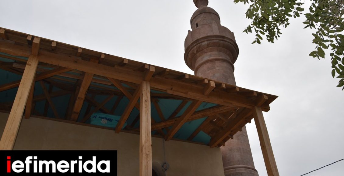 Μυτιλήνη:-Ολοκληρώνονται-οι-εργασίες-αποκατάστασης-του-«Βαλιδέ-τζαμί»-στην-Επάνω-Σκάλα-[εικόνες]