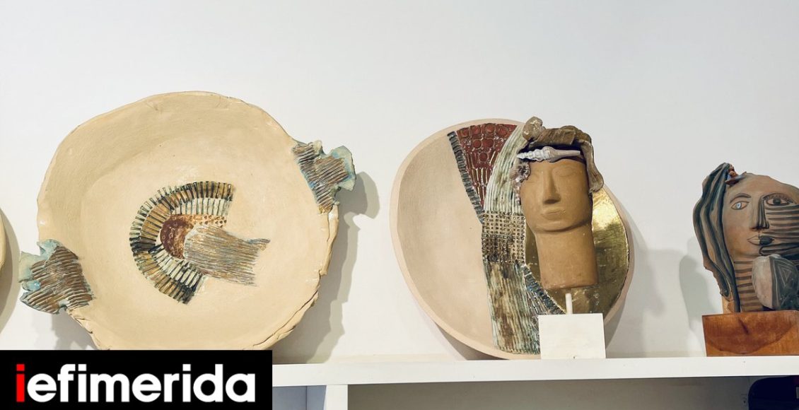 Η-μακραίωνη-αλλά-πάντα-ζωντανή-κεραμική-παράδοση-της-Αίγινας-Έκθεση-με-κανάτια,-χρηστικά,-έργα-τέχνης-[εικόνες]