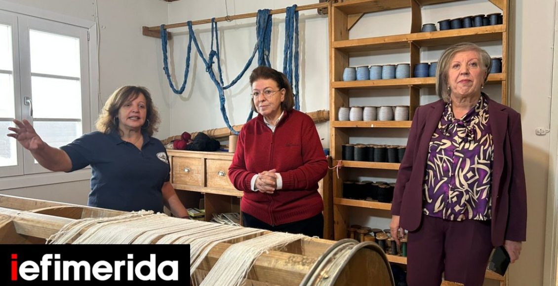 Μενδώνη-από-Κέντρο-Υφαντουργίας-στη-Βλάστη:-Στρατηγική-προτεραιότητα-η-αναβίωση-της-ελληνικής-χειροτεχνίας