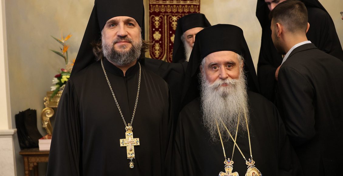 Εκπρόσωπος-της-Ρωσικής-Εκκλησίας-στη-χειροτονία-του-Αρχιεπισκόπου-Σινά-Συμεών