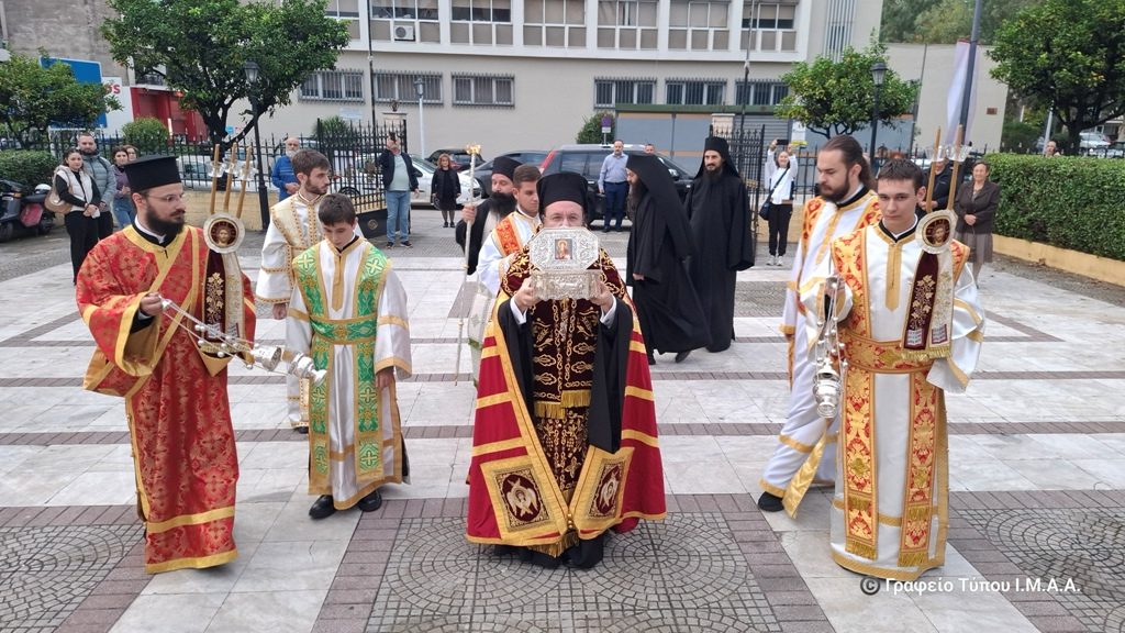 Υποδοχή-Ιερού-Λειψάνου-του-Αγίου-Δημητρίου-στην-ομώνυμη-Ενορία-του-Αγρινίου