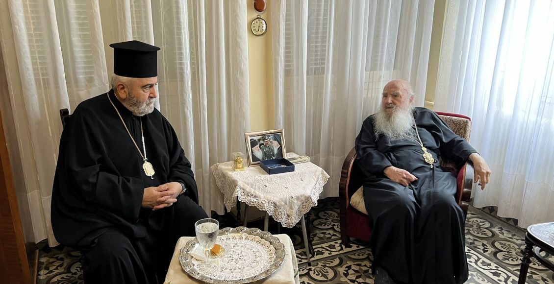 Ο-Μητροπολίτης-Γέρων-Δέρκων-στην-Λέσβο