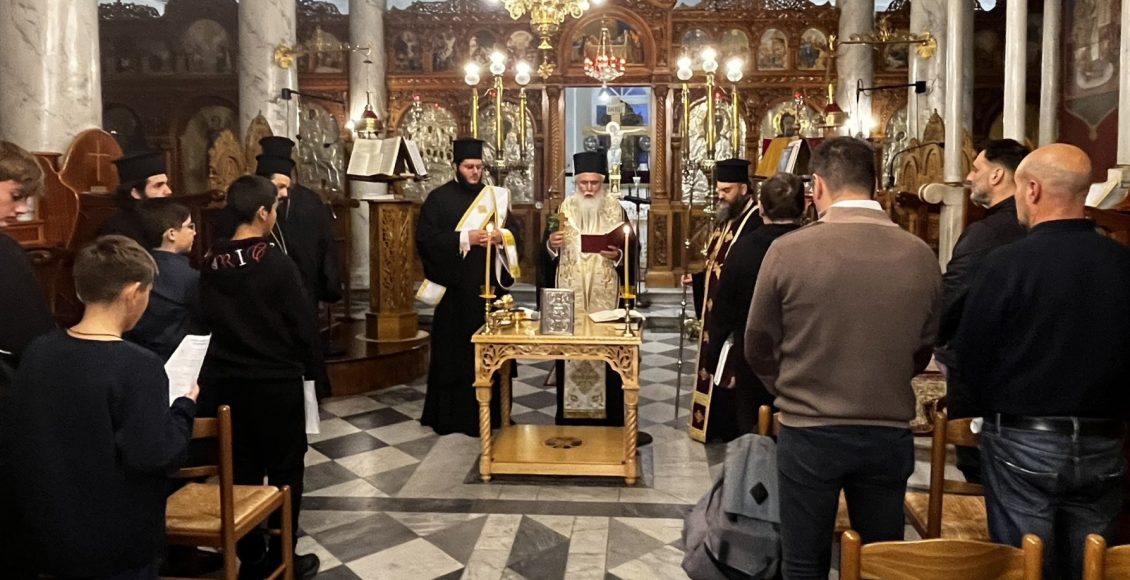 Αγιασμός-για-την-έναρξη-των-μαθημάτων-βυζαντινής-μουσικής-στη-Μύρινα