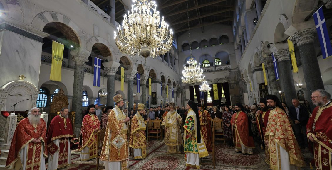 Αρχιερατικό-συλλείτουργο-στον-Άγιο-Δημήτριο-Θεσσαλονίκης-(ΦΩΤΟ)