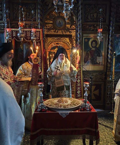 Μνημόσυνο-Γέροντος-Βασιλείου-Γοντικάκη-στην-Κορνοφωλιά