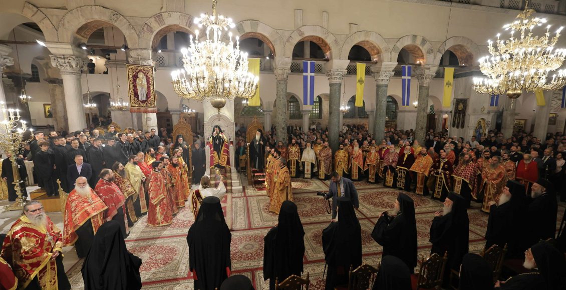 Μέγας-Πανηγυρικός-Πολυαρχιερατικός-Εσπερινός-Πολιούχου-Θεσσαλονίκης,-Αγίου-Δημητρίου-(ΦΩΤΟ&ΒΙΝΤΕΟ)