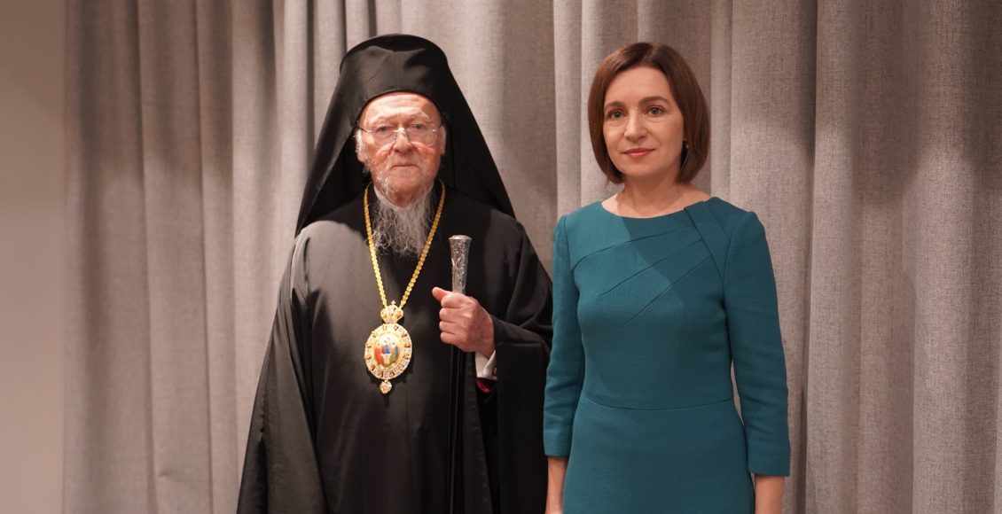 Συνάντηση-Οικουμενικού-Πατριάρχη-με-την-Πρόεδρο-της-Μολδαβίας-στο-Βουκουρέστι