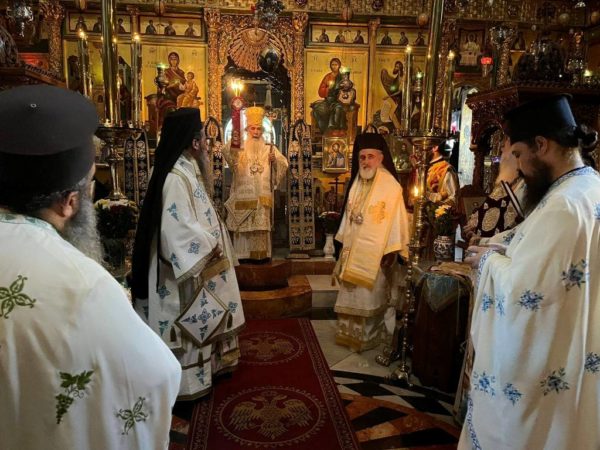 Μνήμη-της-επανακομιδής-του-Λειψάνου-του-Αγίου-Σάββα-στο-Πατριαρχείο-Ιεροσολύμων