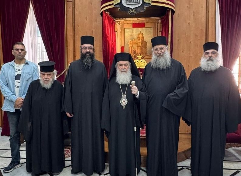Επισκέψεις-στον-Πατριάρχη-Ιεροσολύμων-Θεόφιλο