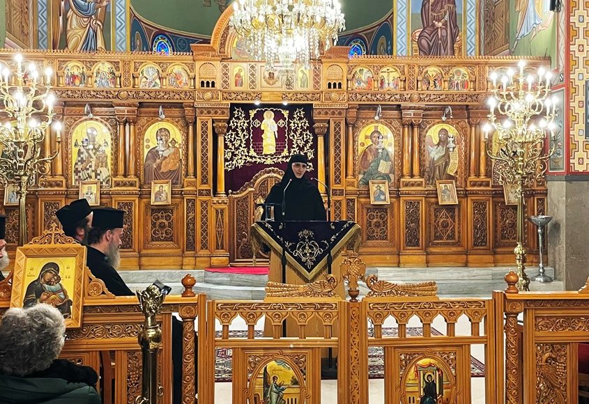 Εξαίρετη-διάλεξη-για-την-Οσία-Γαβριηλία-από-την-Γερόντισσα-Φιλοθέη-στον-Βόλο