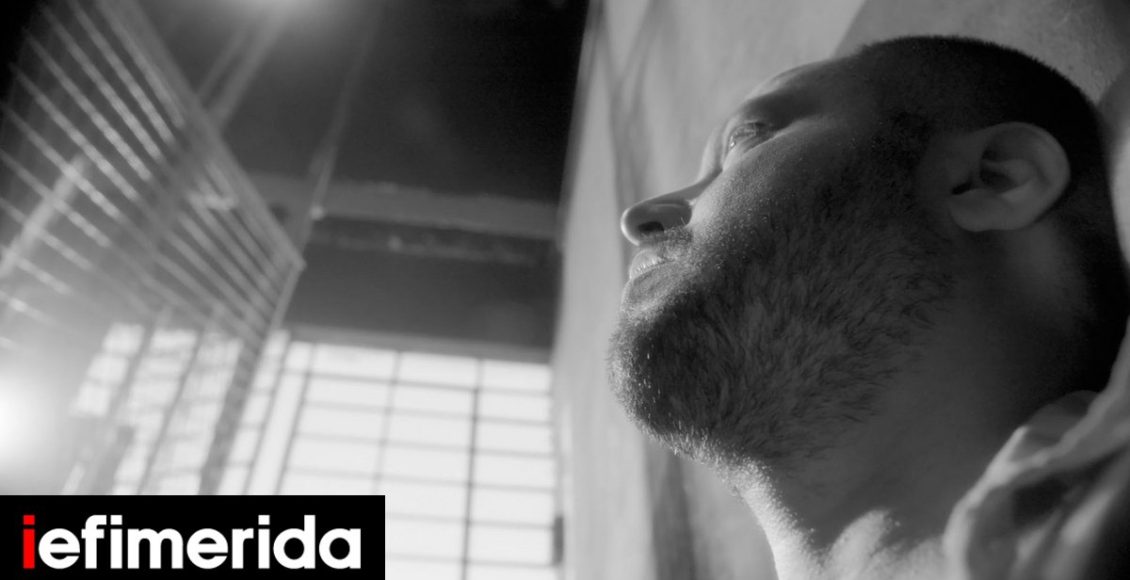 Πρώτη-κινηματογραφική-μεταφορά-του-Μαουτχάουζεν-των-Θεοδωράκη-Καμπανέλλη,-γυρισμένο-στο-στρατόπεδο-Πού-προβάλλεται