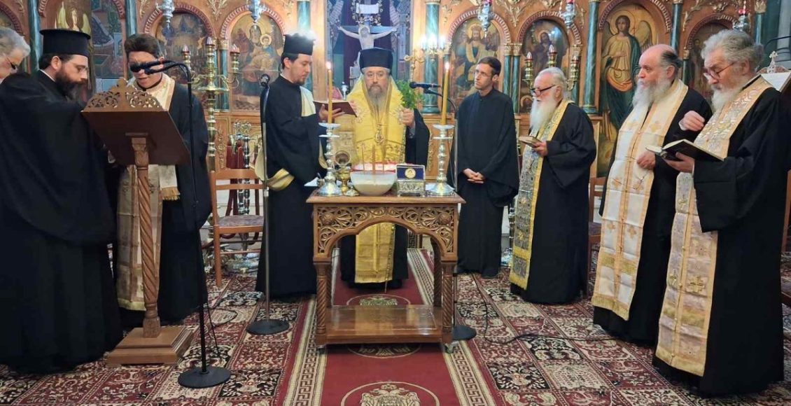 Το-Μυστήριο-του-Ιερού-Ευχελαίου-στον-Ιερό-Ενοριακό-Ναό-Κοιμήσεως-Θεοτόκου-Νυδριού-Λευκάδος