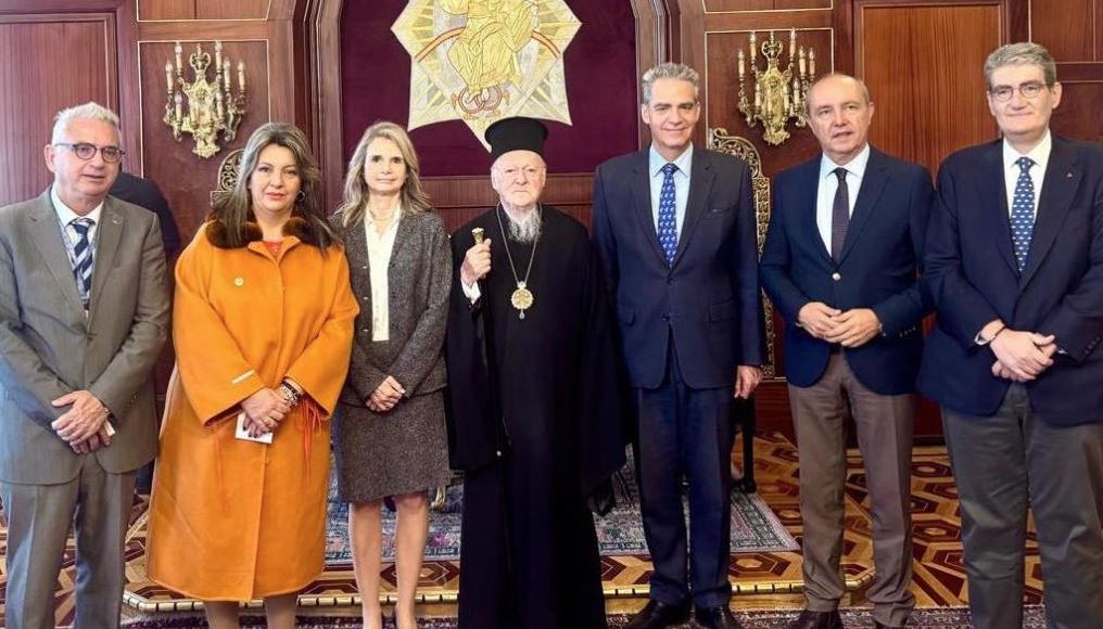 Ο-Οικουμενικός-Πατριάρχης-υποδέχθηκε-Έλληνες-βουλευτές-στο-Φανάρι