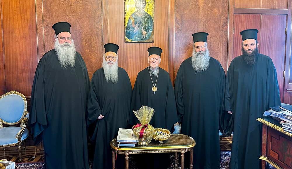 Επίσκεψη-Βεροίας-Παντελεήμονος-και-Δομενίκου-Αθηναγόρα-στο-Οικουμενικό-Πατριαρχείο