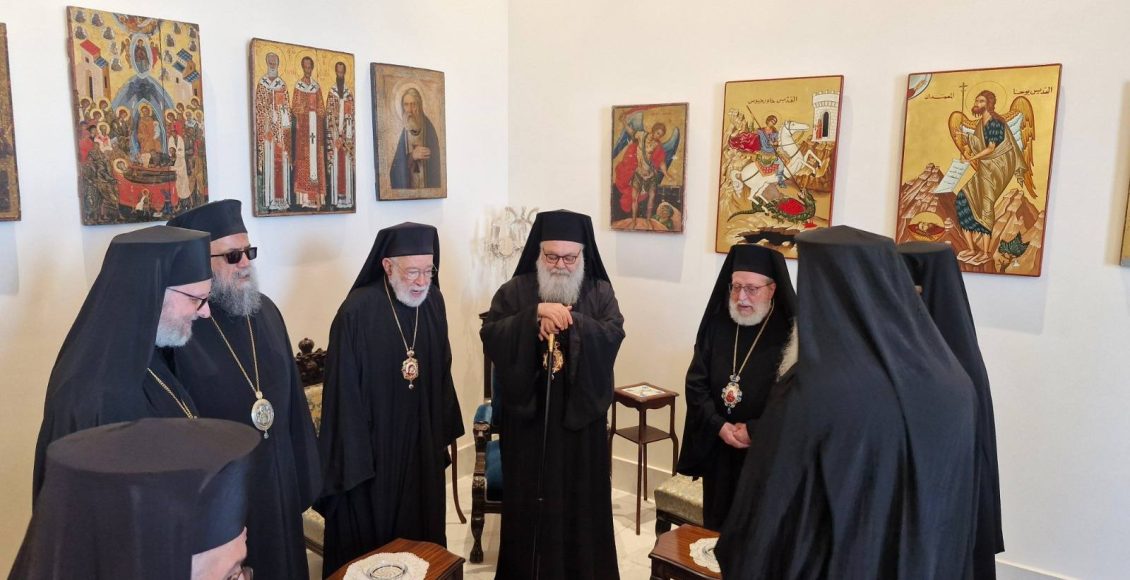 Συνάντηση-Πατριάρχη-Αντιοχείας-με-Μητροπολίτες-του-Λιβάνου-στη-Βηρυτό