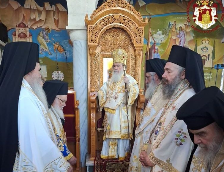 Ο-Μητροπολίτης-Φλωρίνης-Ειρηναίος-στους-Αγίους-Τόπους