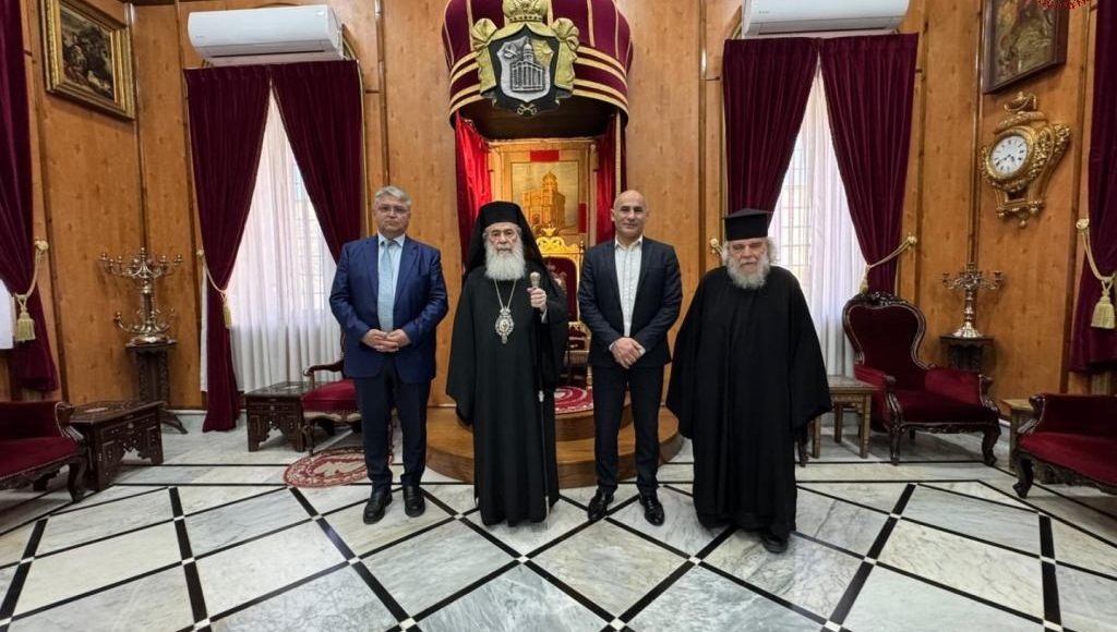 Ο-πρόεδρος-του-κόμματος-«ΝΙΚΗ»-επισκέφθηκε-το-Πατριαρχείο-Ιεροσολύμων-(ΦΩΤΟ)