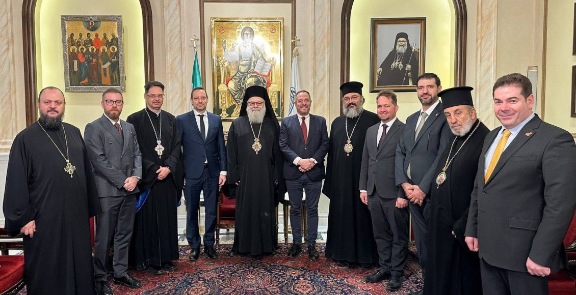 Αντιπροσωπεία-της-Ουγγρικής-κυβέρνησης-στον-Πατριάρχη-Αντιοχείας