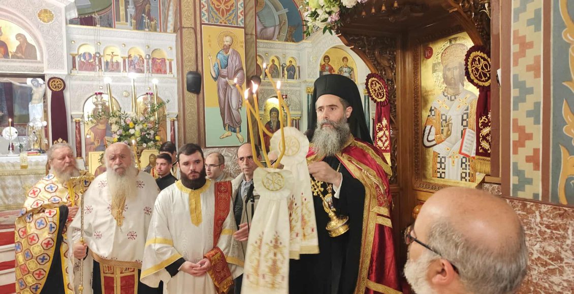 Ευλαβικός-αίνος-για-τον-Άγιο-Στυλιανό,-στον-ομώνυμο-ναό-του-Γκύζη