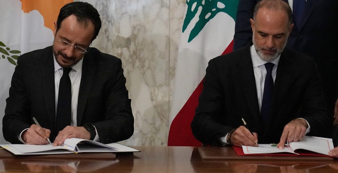 Κύπρος-και-Λίβανος-υπέγραψαν-τη-Συμφωνία-Οριοθέτησης-της-ΑΟΖ-των-δύο-χωρών-–-Τα-10-σημαντικά-σημεία