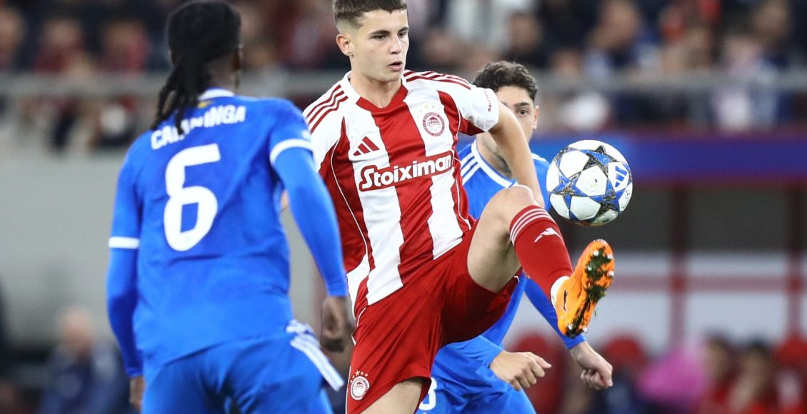 Ολυμπιακός-–-Ρεάλ-Μαδρίτης:-1-0-στο-8′-ο-Τσικίνιο