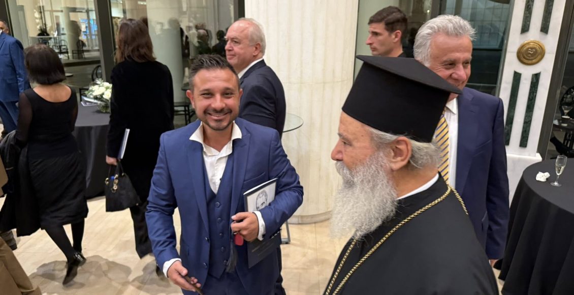 Ο-Μητροπολίτης-Ύδρας-σε-εκδήλωση-για-τον-Βαρδή-Βαρδινογιάννη
