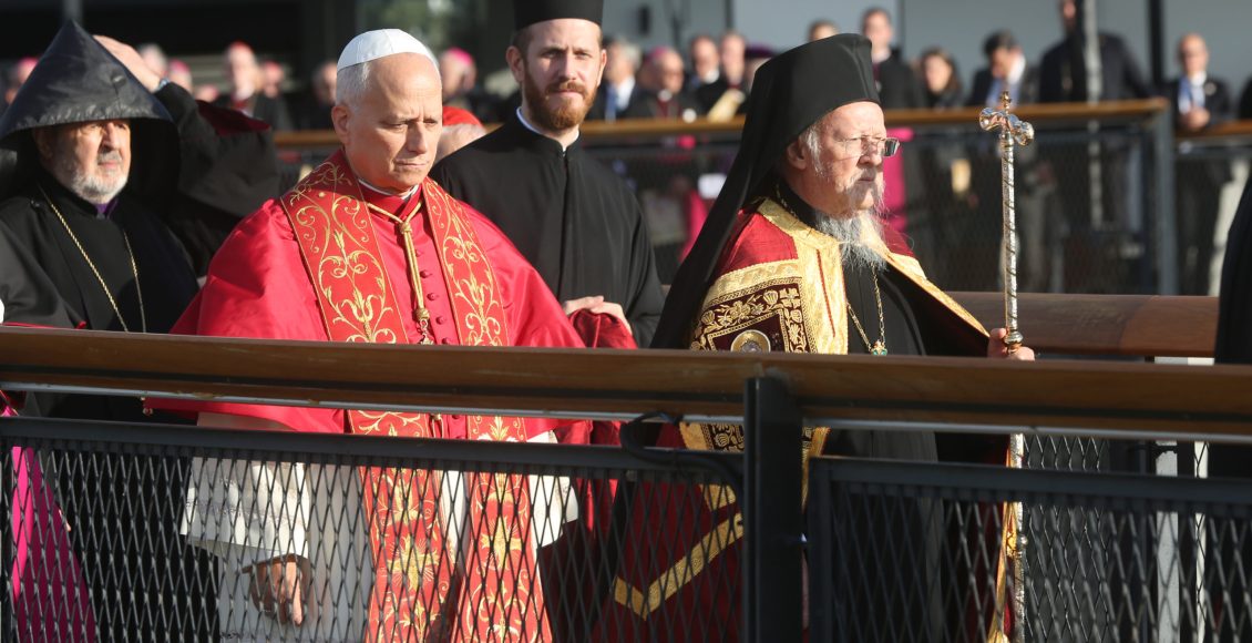 Οικουμενικός-Πατριάρχης-Βαρθολομαίος-Πάπας-Λέων-ΙΔ’:-Από-τη-Νίκαια-στο-Φανάρι