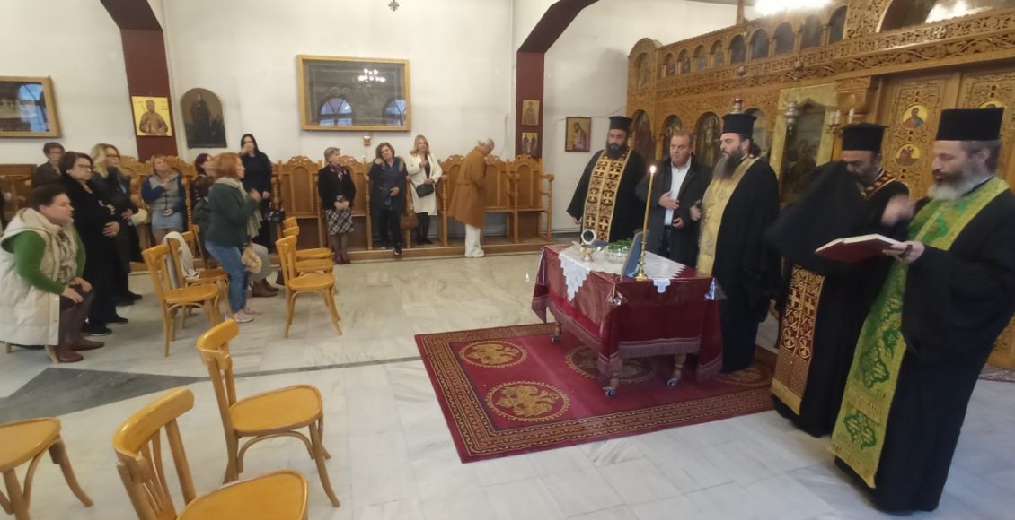 Αγιασμός-στο-παράρτημα-της-Σχολής-Βυζαντινής-Μουσικής-της-Ιεράς-Μητροπόλεως-Ιερισσού