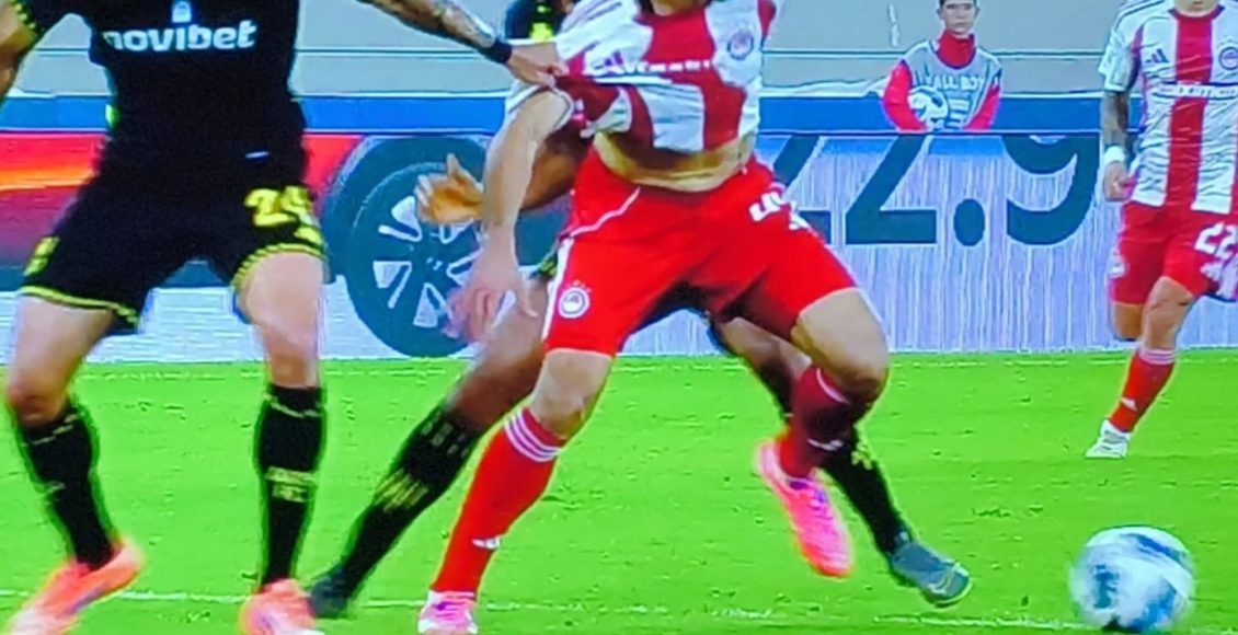 Ολυμπιακός-–-Άρης:-Φωνάζουν-για-πέναλτι-στον-Ταρέμι-οι-«ερυθρόλευκοι»