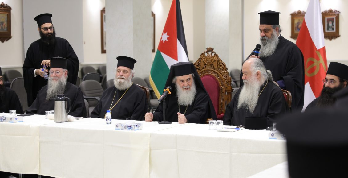 Συνάντηση-Πατριάρχη-Ιεροσολύμων-με-ιερείς-ενοριών-στο-Αμμάν-της-Ιορδανίας
