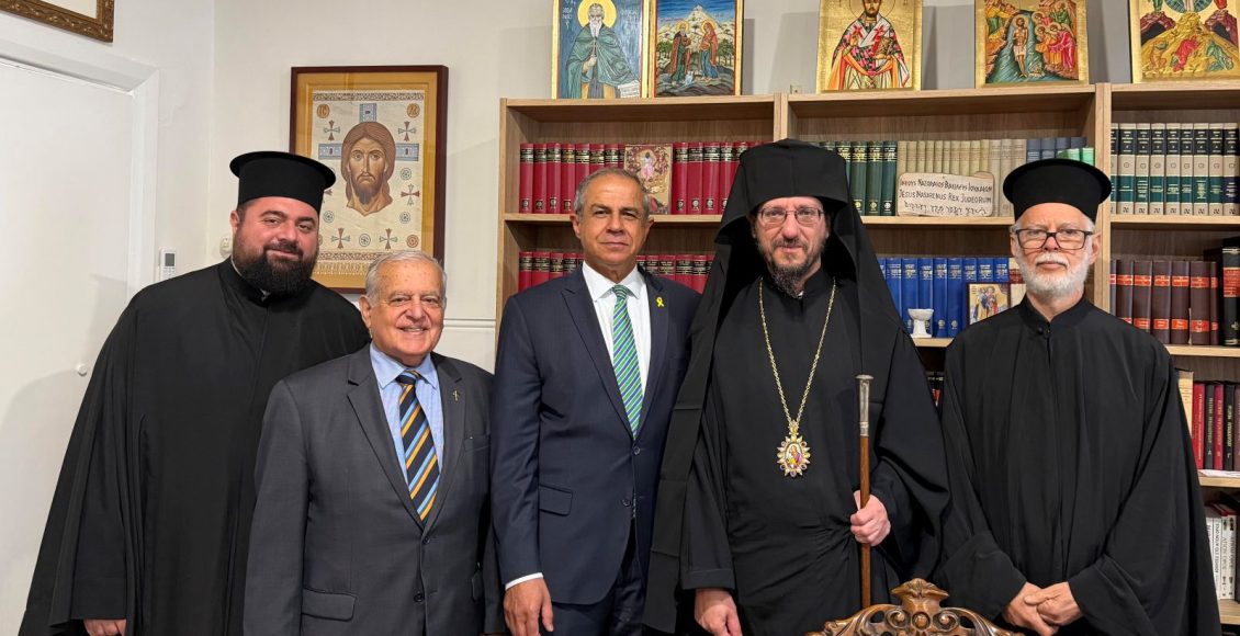 Επίσκεψη-του-Ισραηλινού-Πρέσβη-στα-γραφεία-της-Ιεράς-Επισκοπής-Αδελαΐδος