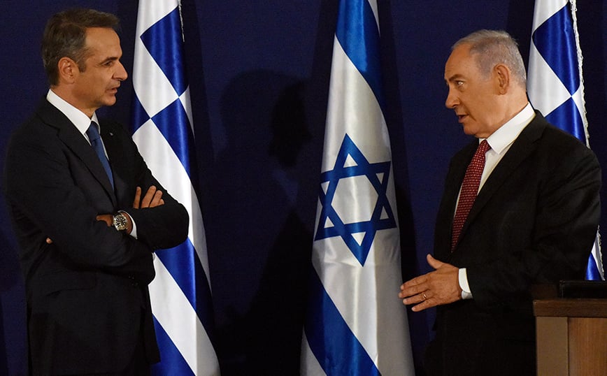 Τηλεφωνική-επικοινωνία-Μητσοτάκη-με-τον-Μπενιαμίν-Νετανιάχου