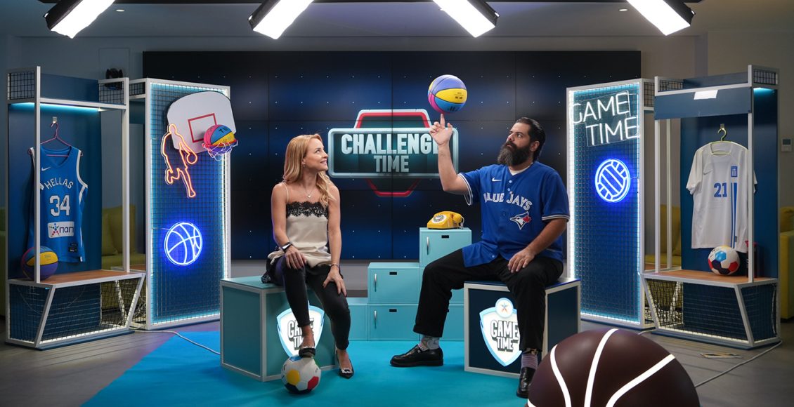 o Θανάσης-Πασσάς-κάνει sports party στο-ΟΠΑΠ game time