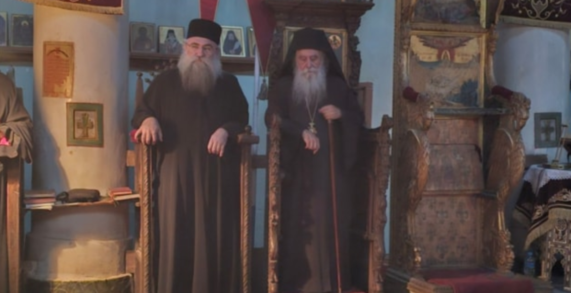 Προσκυνηματική-επίσκεψη-του-Ηγουμένου-της-Ιεράς-Μονής-Εσφιγμένου-στην-Ιερά-Μονή-Σινά