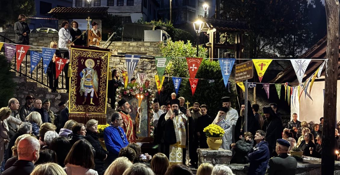 Κορυφώθηκαν-οι-λατρευτικές-εκδηλώσεις-για-τον-πολιούχο-της-Καστοριάς